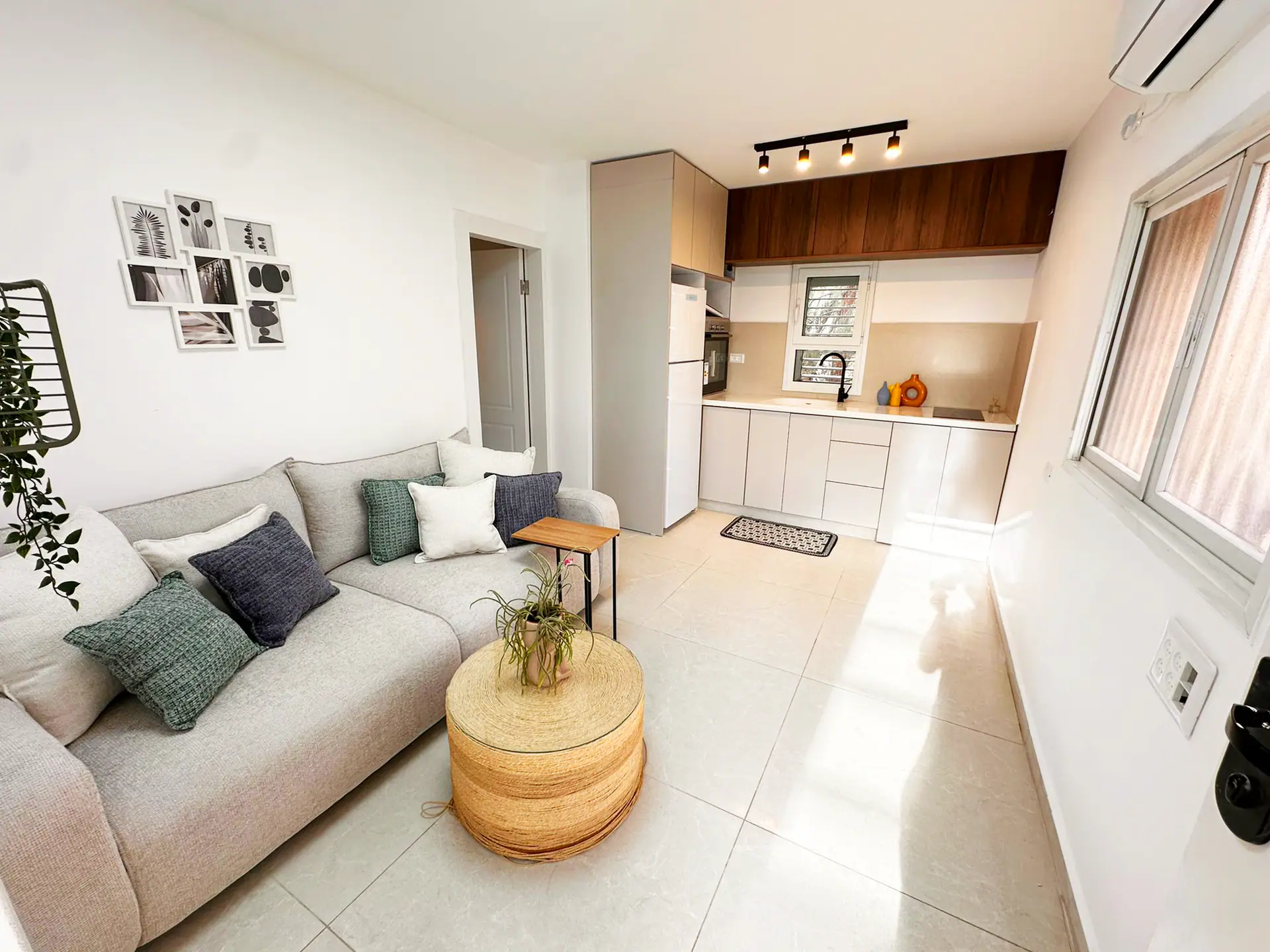 Refinished apartment, now rented